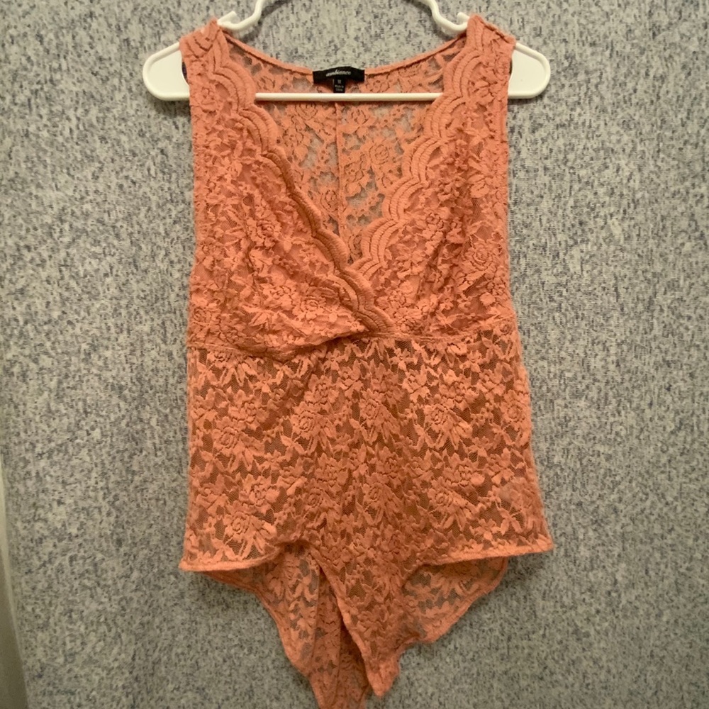 Lace body suit